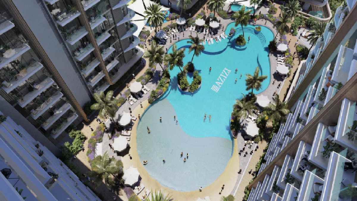 پروژه Beach Oasis شرکت عزیزی در دبی